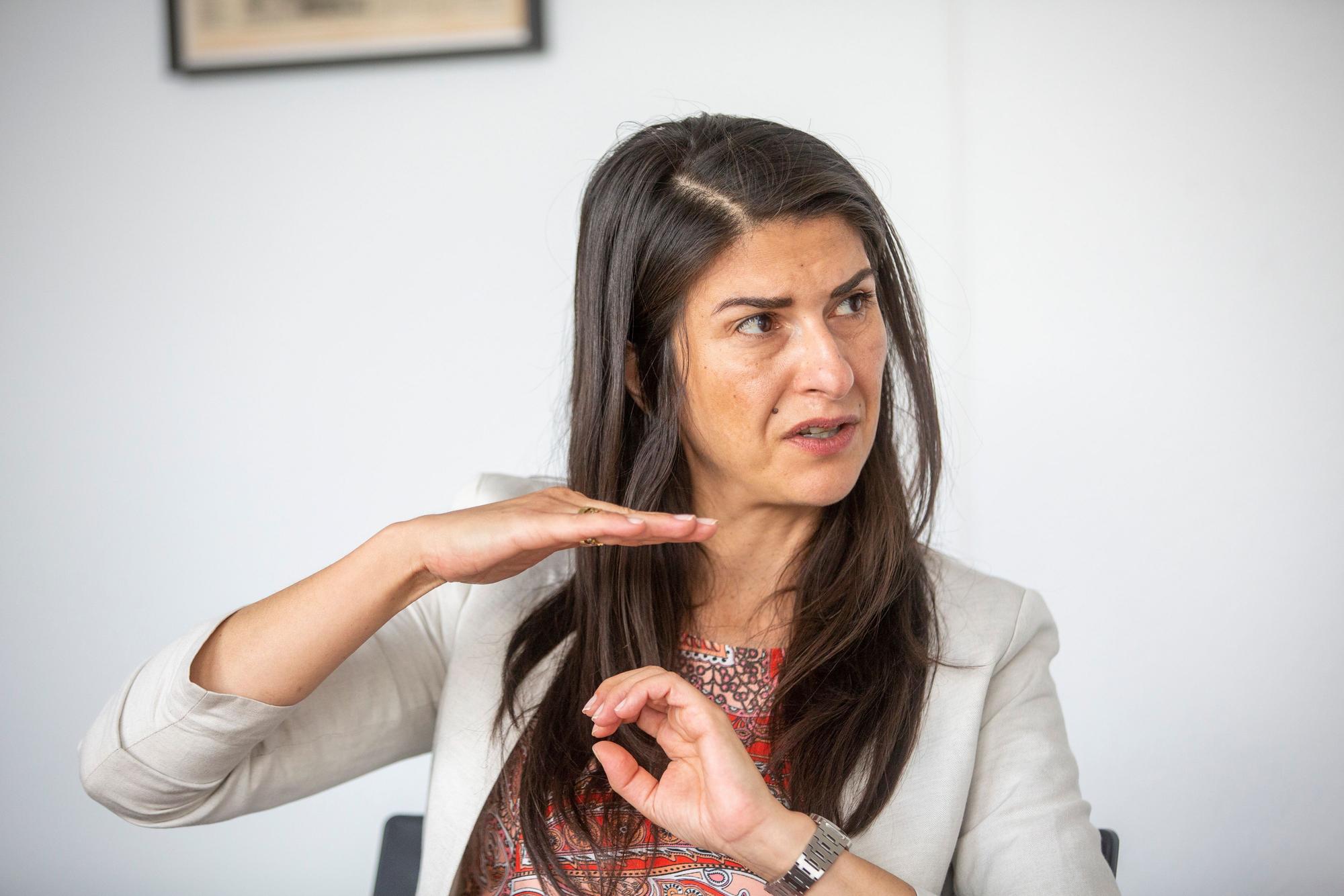 Serap Güler (CDU MdB) war zu Gast an der Stolkgasse im Rundschau-Haus.