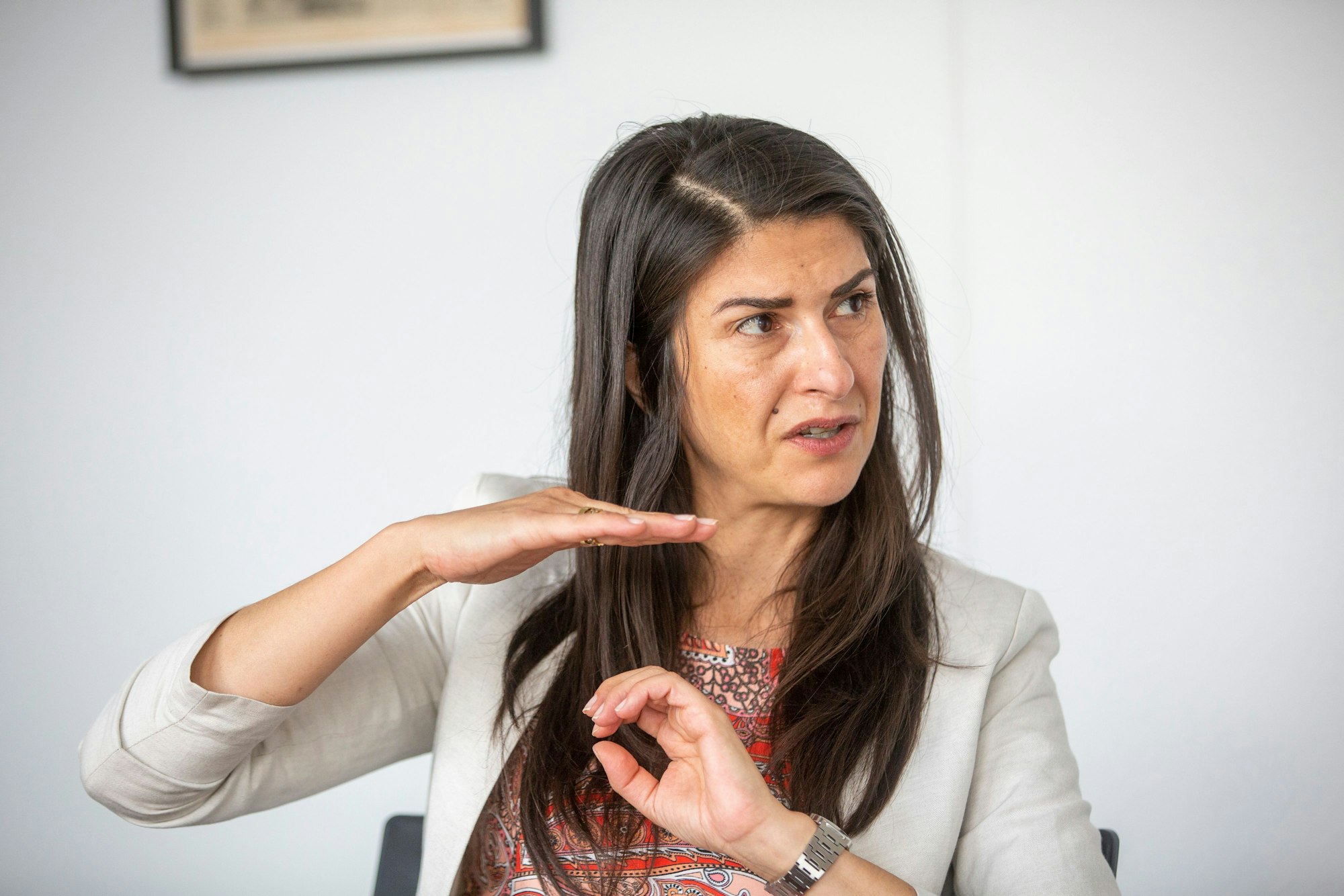 Serap Güler (CDU MdB) war zu Gast an der Stolkgasse im Rundschau-Haus.