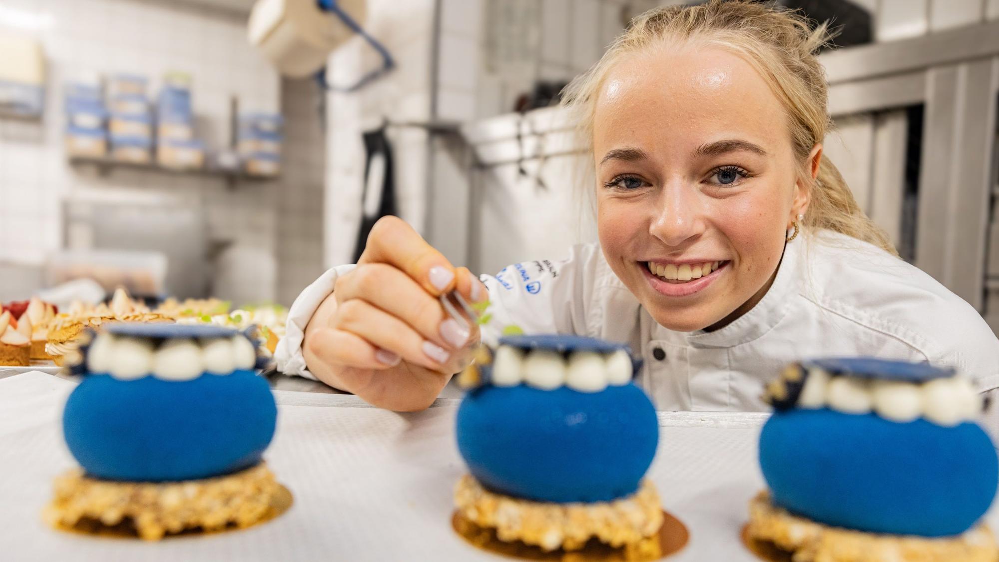 Lisa Marie Than arbeitet als Patissière im Hotel Excelsior Ernst.