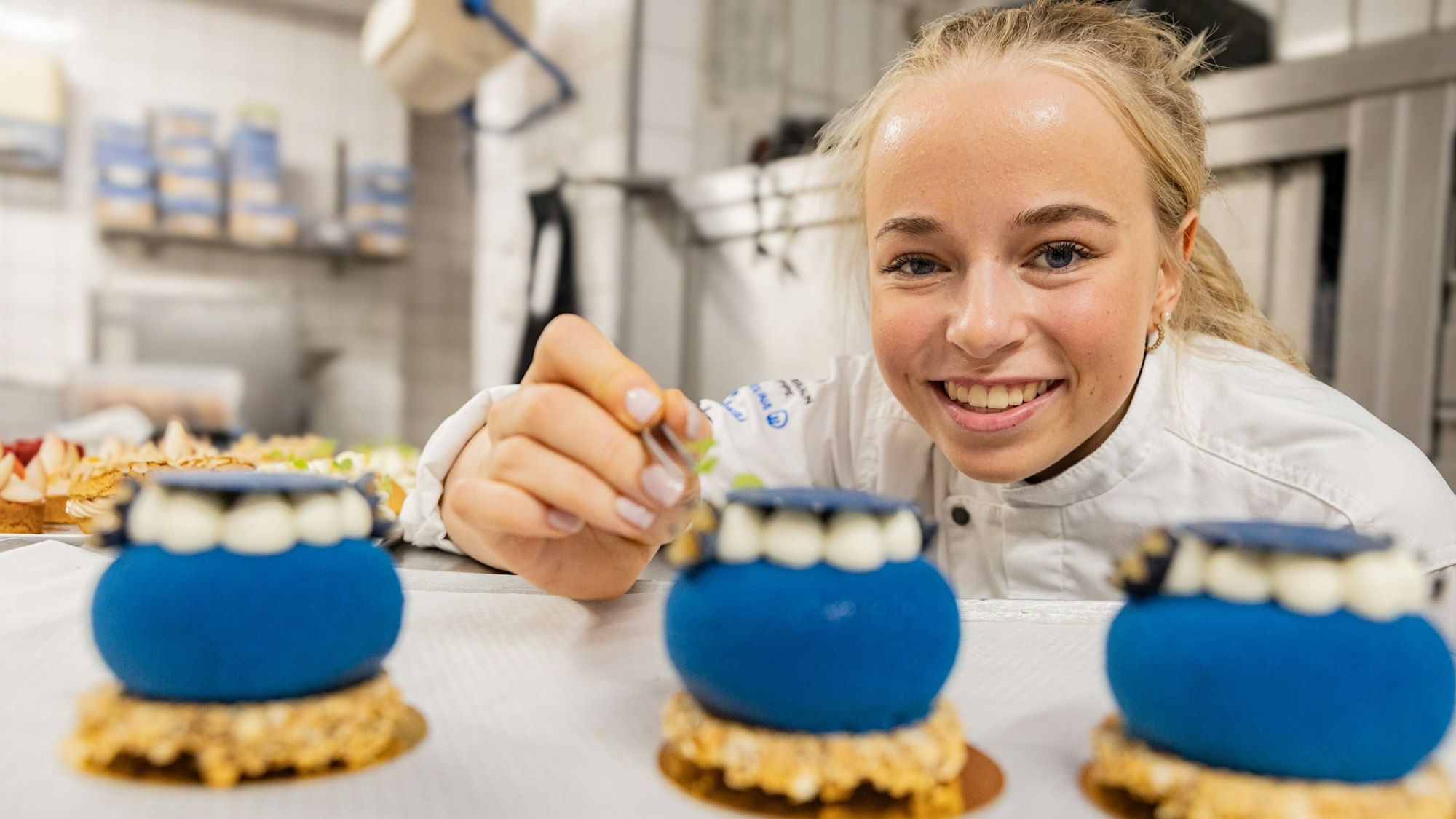 Lisa Marie Than arbeitet als Patissière im Hotel Excelsior Ernst.