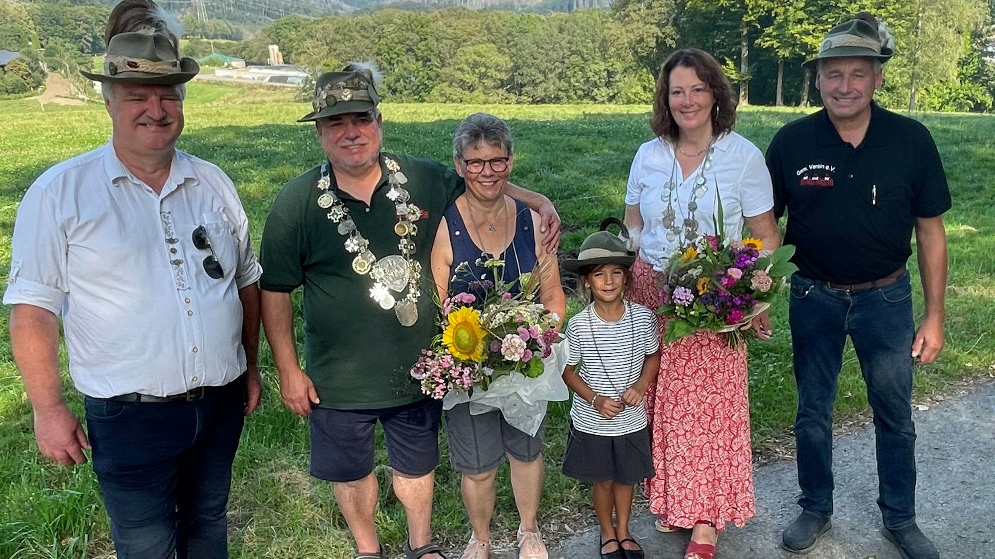 Die neuen Majestäten des gemeinnützigen Vereins Dö-Stie-Bu aus Engelskirchen.