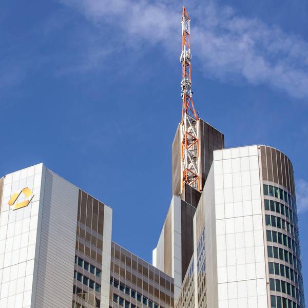 Die Zentrale der Commerzbank in Frankfurt.