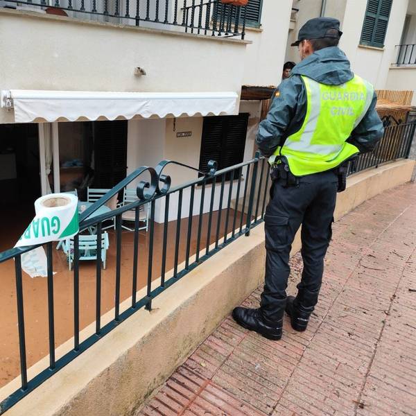 Mallorca: Bereits Mitte August hat Starkregen Schäden angerichtet wie hier in Puerto de Sóller (Archivbild vom 15.8.2024).