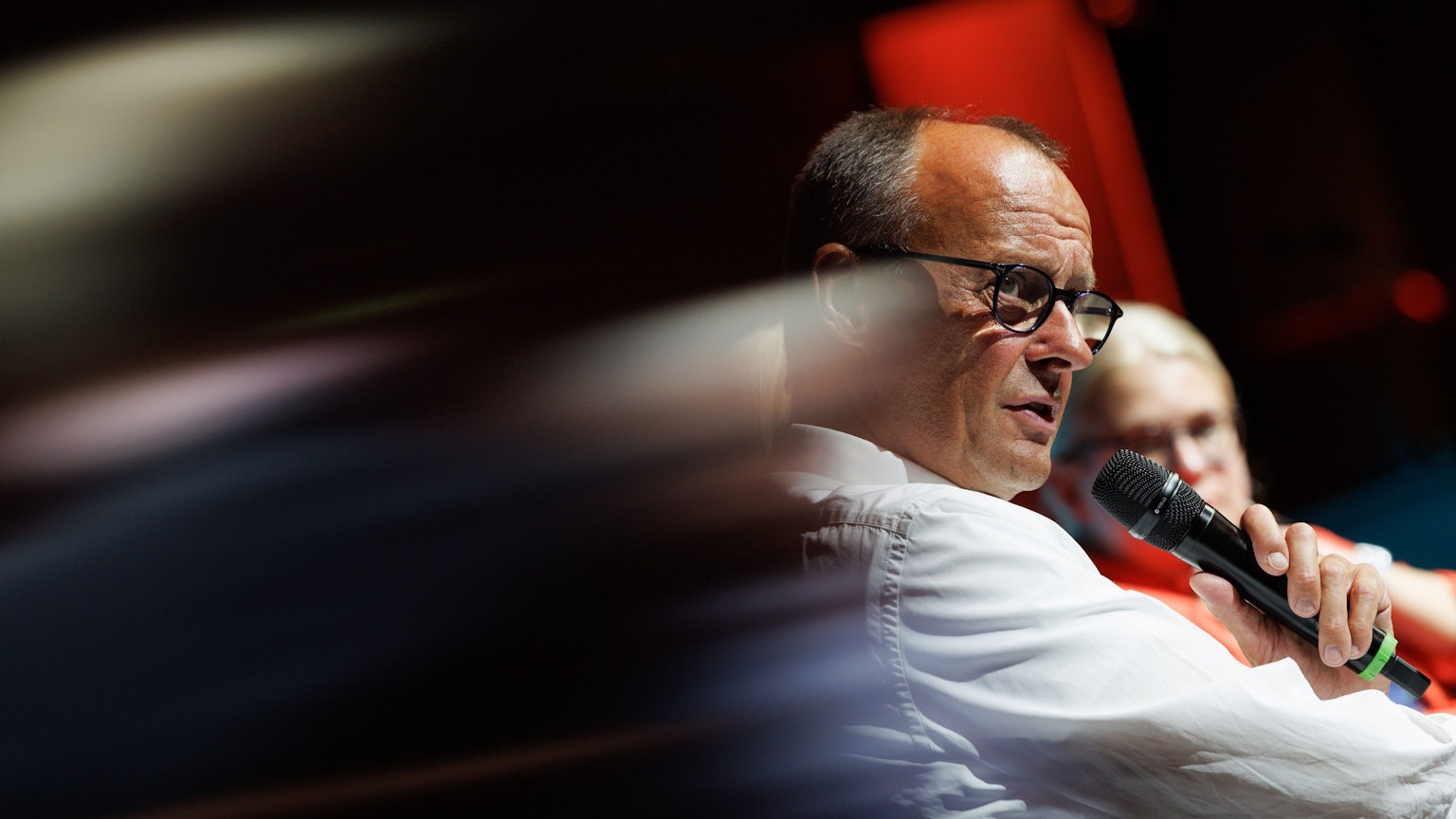 Der CDU-Vorsitzende Friedrich Merz