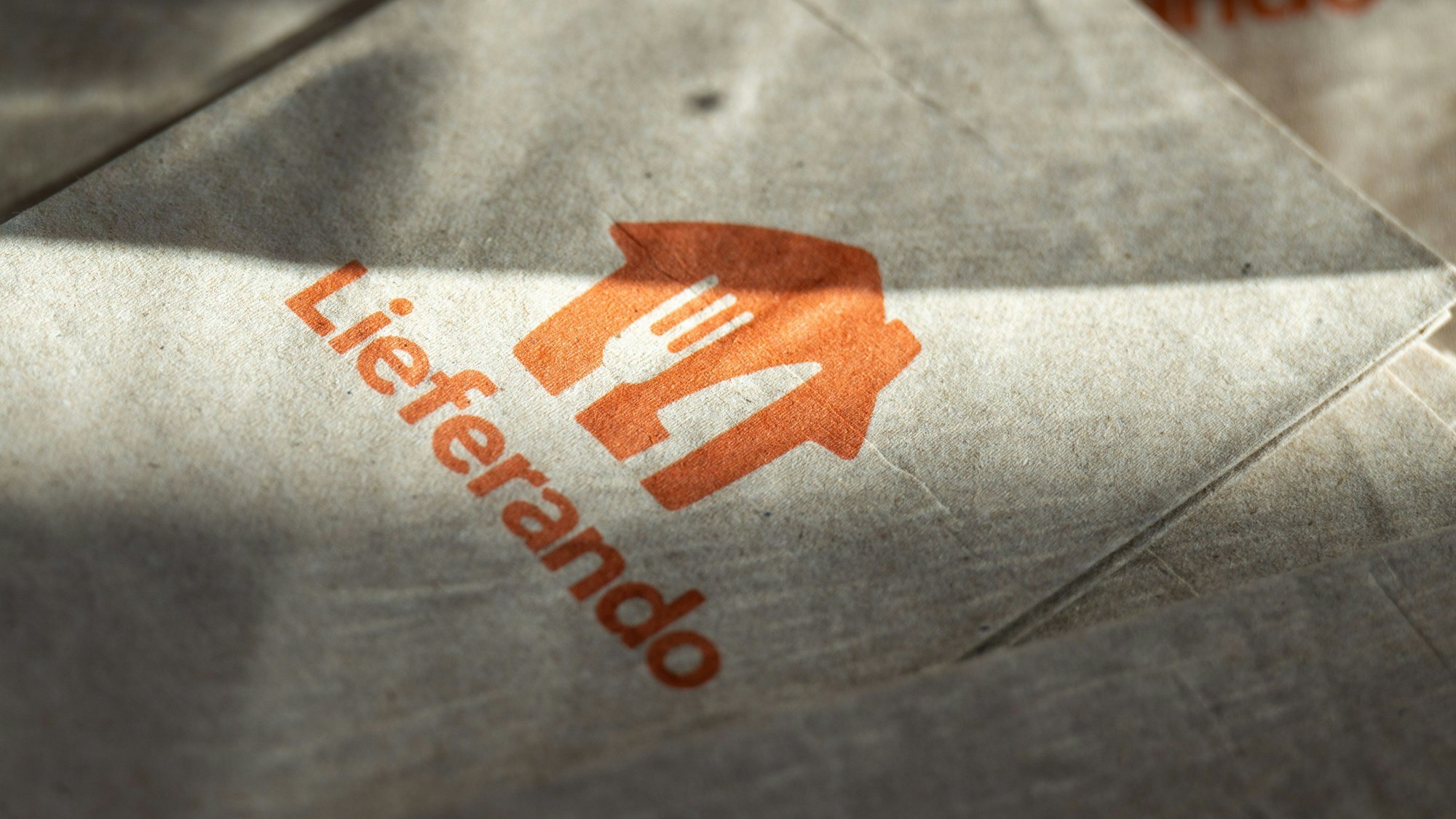 Das Logo vom Lieferservice Lieferando