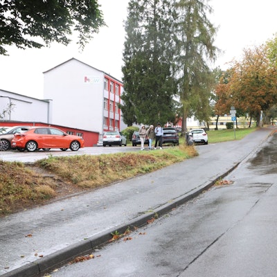 Blick auf die Goethestraße in Waldbröl.