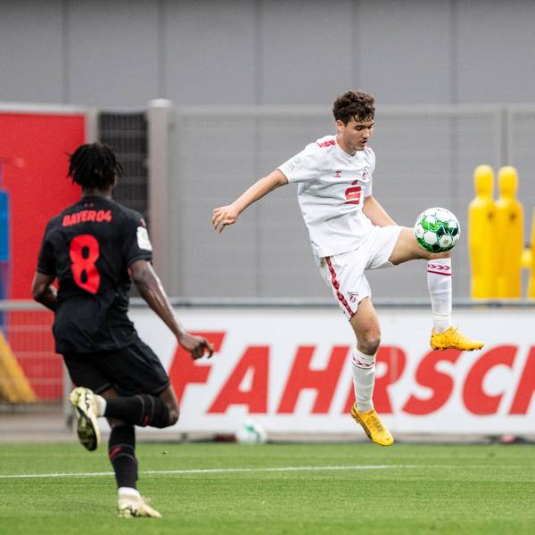 FVM-Pokal Finale A-Junioren 2024: Bayer 04 Leverkusen - 1.FC Köln 15.05.2024 Etienne Borie 1.FC Köln U19, 7 FVM-Pokal Finale A-Junioren 2024: Bayer 04 Leverkusen - 1.FC Köln Rasenplatz am Ulrich-Haberland-Stadion, Leverkusen 15.05.2024 *** FVM Cup Final A Juniors 2024 Bayer 04 Leverkusen 1 FC Köln 15 05 2024 Etienne Borie 1 FC Köln U19, 7 FVM Cup Final A Juniors 2024 Bayer 04 Leverkusen 1 FC Köln Pitch at Ulrich Haberland Stadium, Leverkusen 15 05 2024 Copyright: xBEAUTIFULxSPORTS/Buriakovx