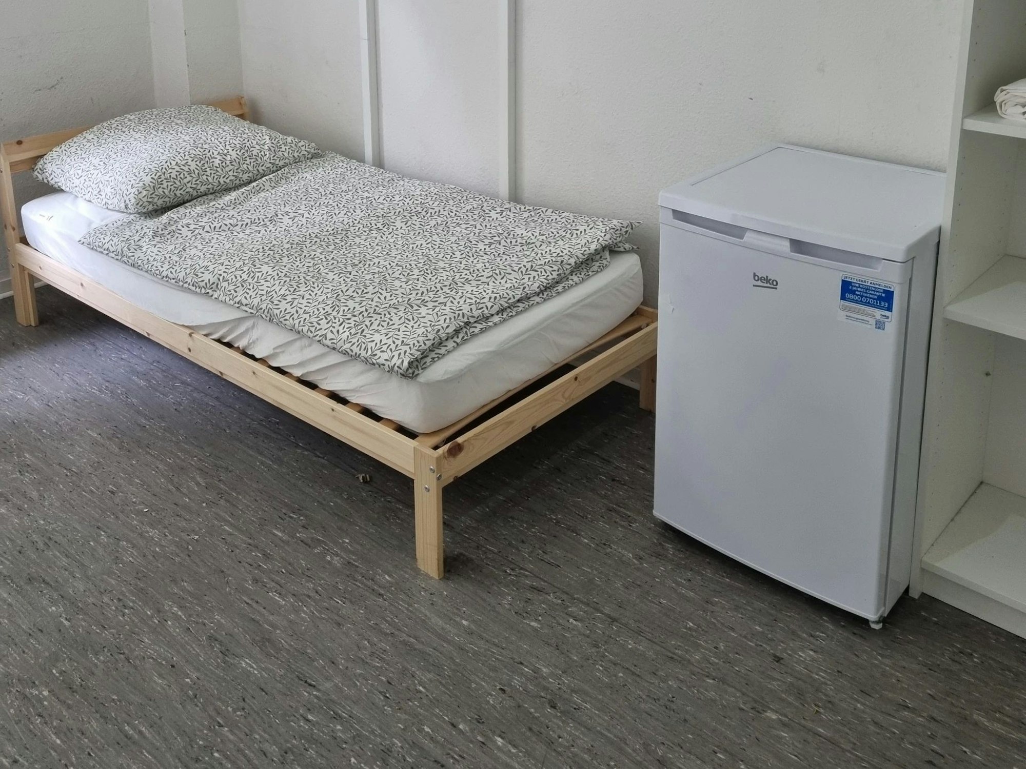 19 Menschen leben derzeit in den Einzelzimmern