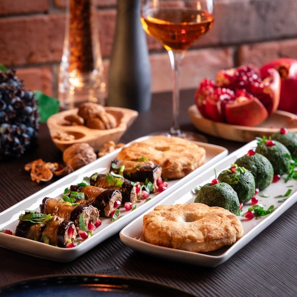 Authentisch georgisches Essen gibt es im „Badagi“.