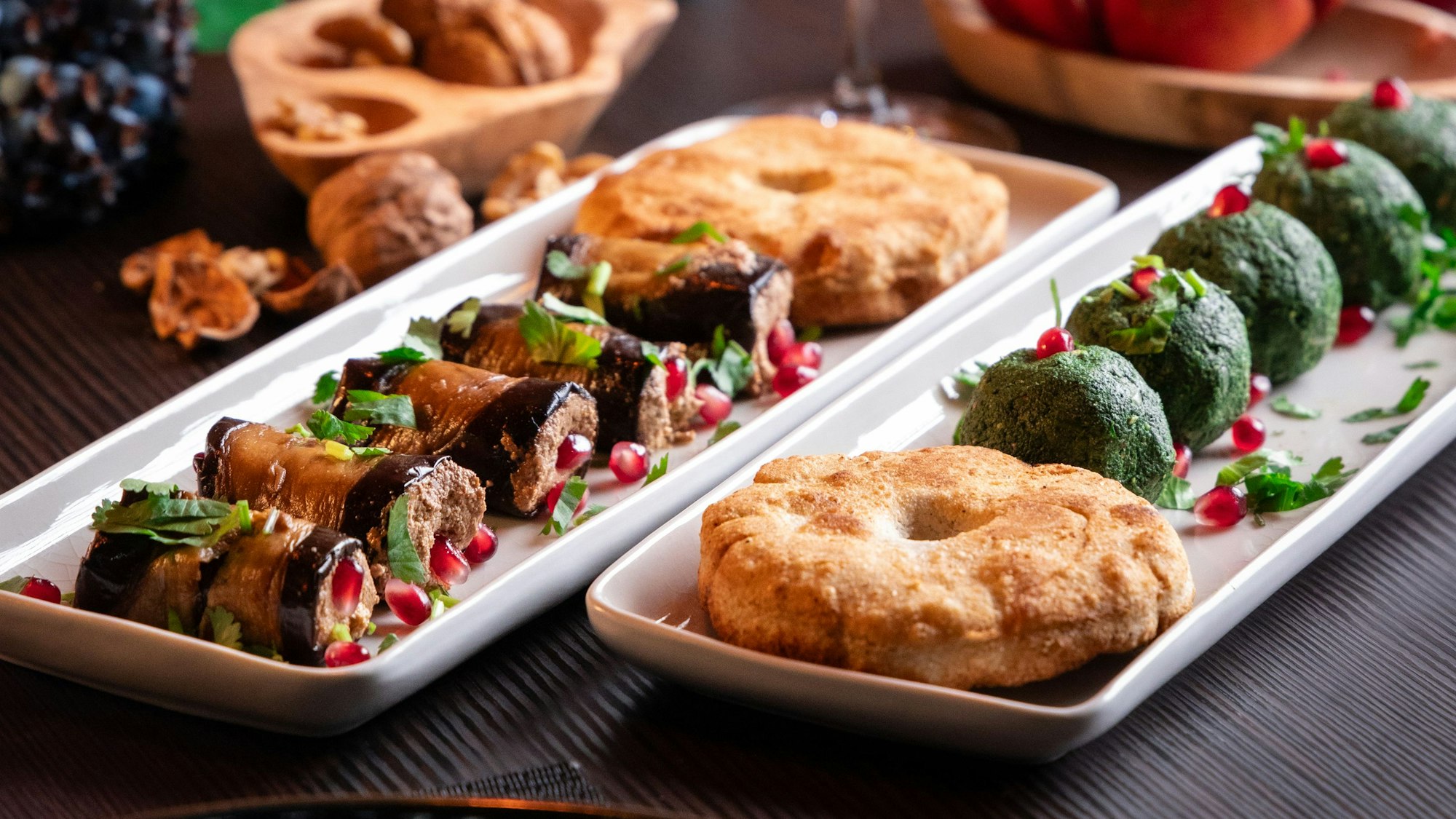 Authentisch georgisches Essen gibt es im „Badagi“.