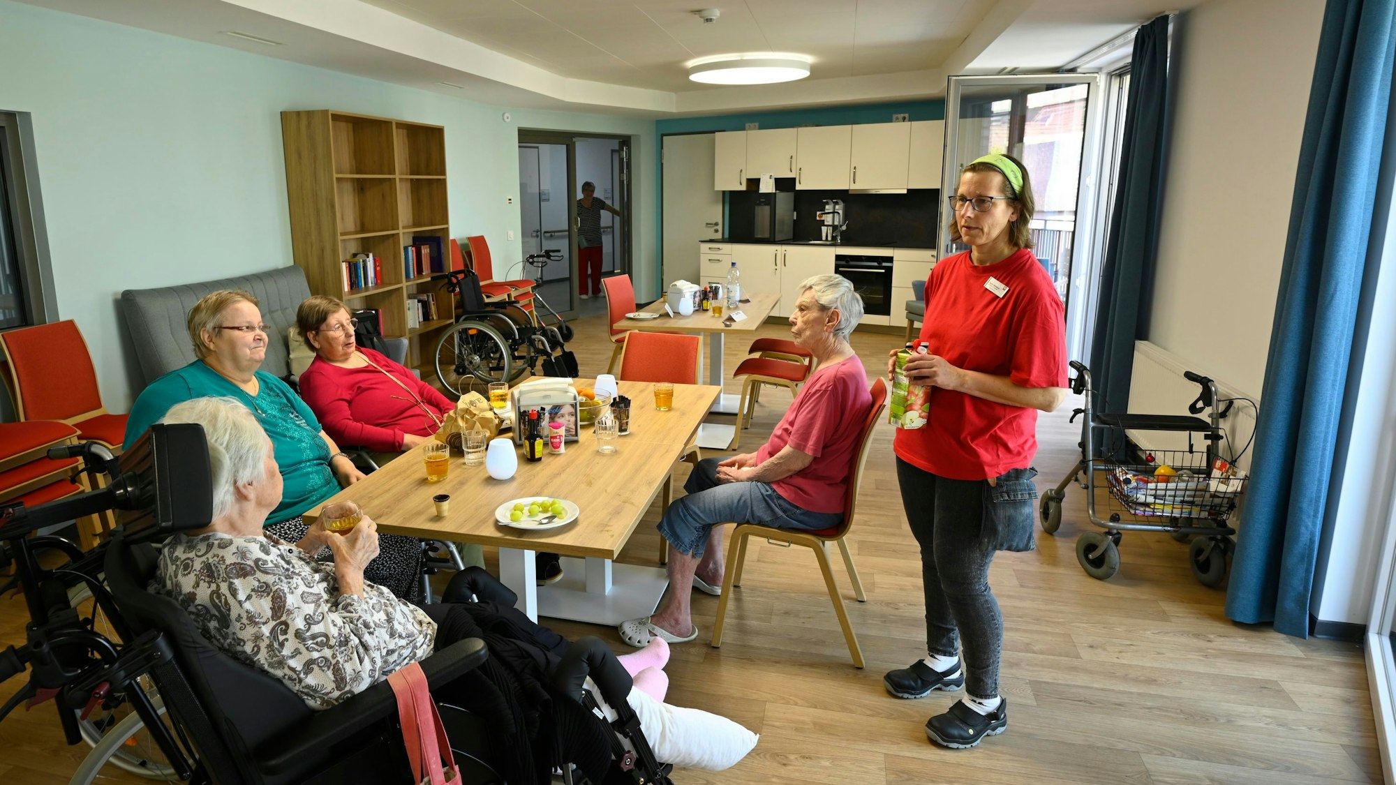 Blick in einen Gemeinschaftsraum.