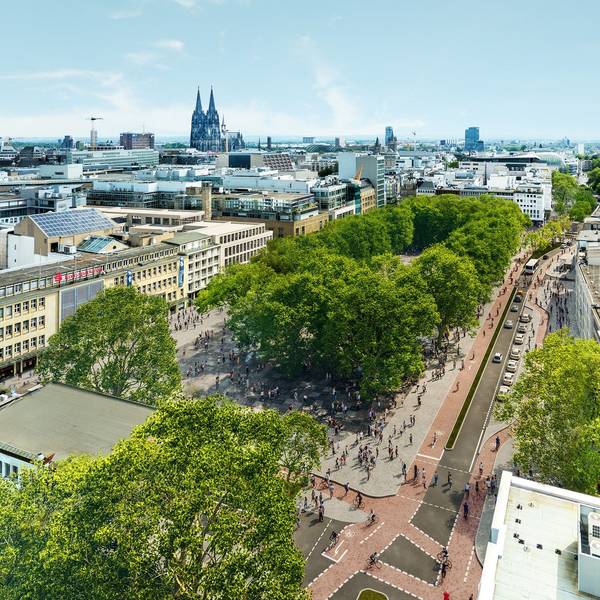 Visualisierung Neumarkt bei einer Tunnellösung