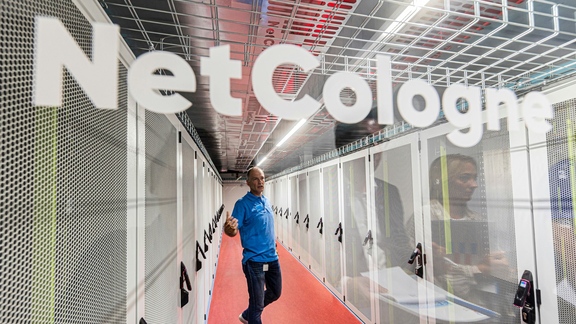 Die eigenen Serverschränke von Netcologne sind schon gut gefüllt. Die Mietplätze werden in den kommenden Wochen vergeben.