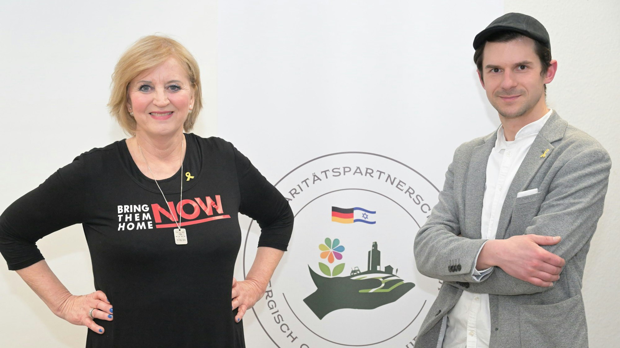 Reisebericht über neue Partnerstadt in Israel
v.l. Petra Hemming, Roman Salyutov
