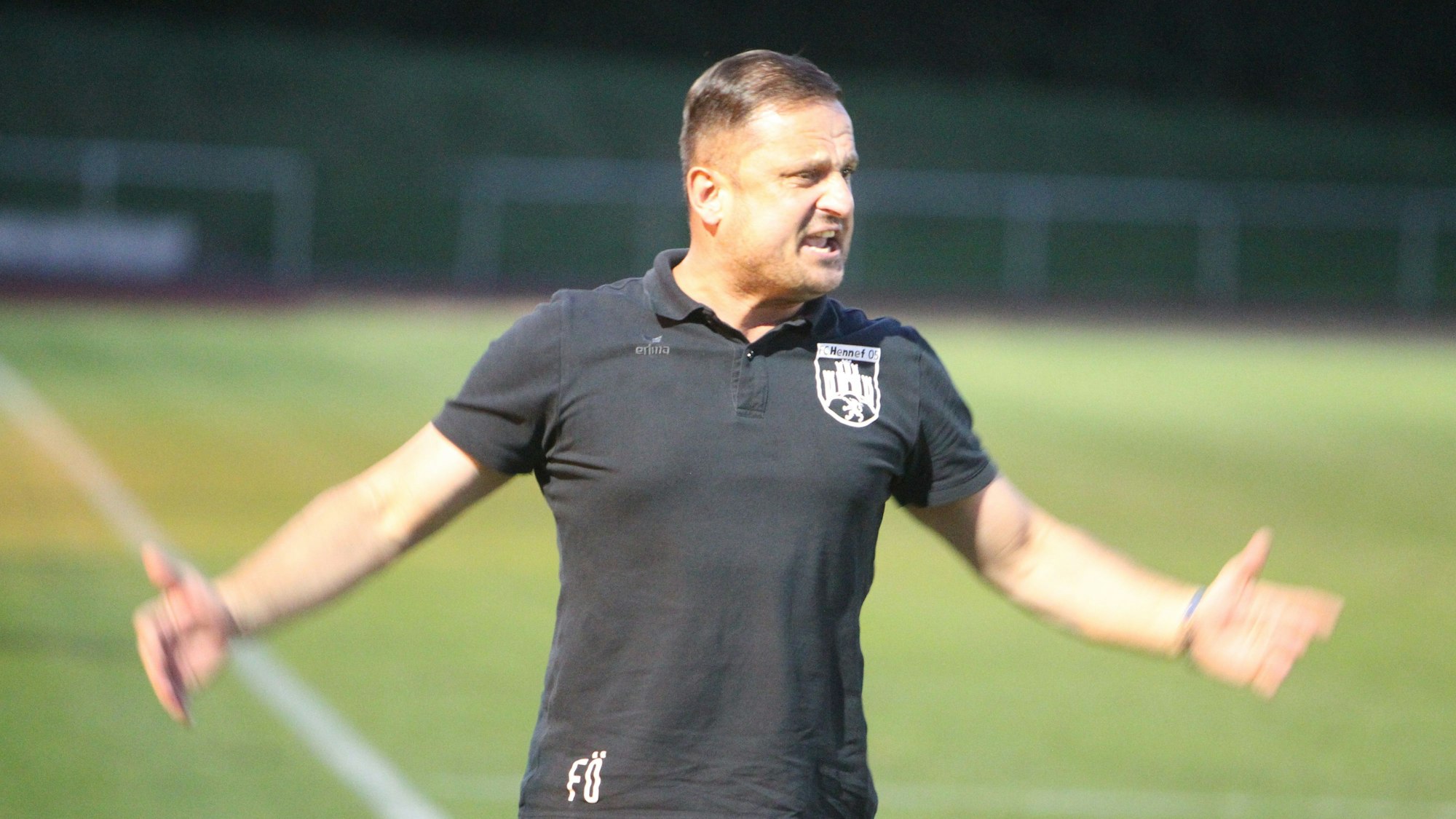 Hennefs Trainer Fatih Özyurt übte scharfe Kritik.