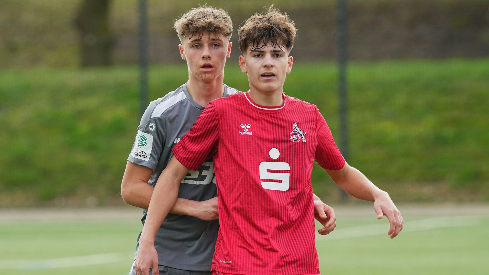 Torschütze für den FC: Alessandro Puzzo (vorne)