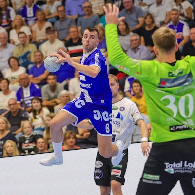 Milos Vujovic war mit insgesamt fünf Treffern, darunter ein Siebenmeter, maßgeblich am Sieg des VfL Gummersbach beteiligt.