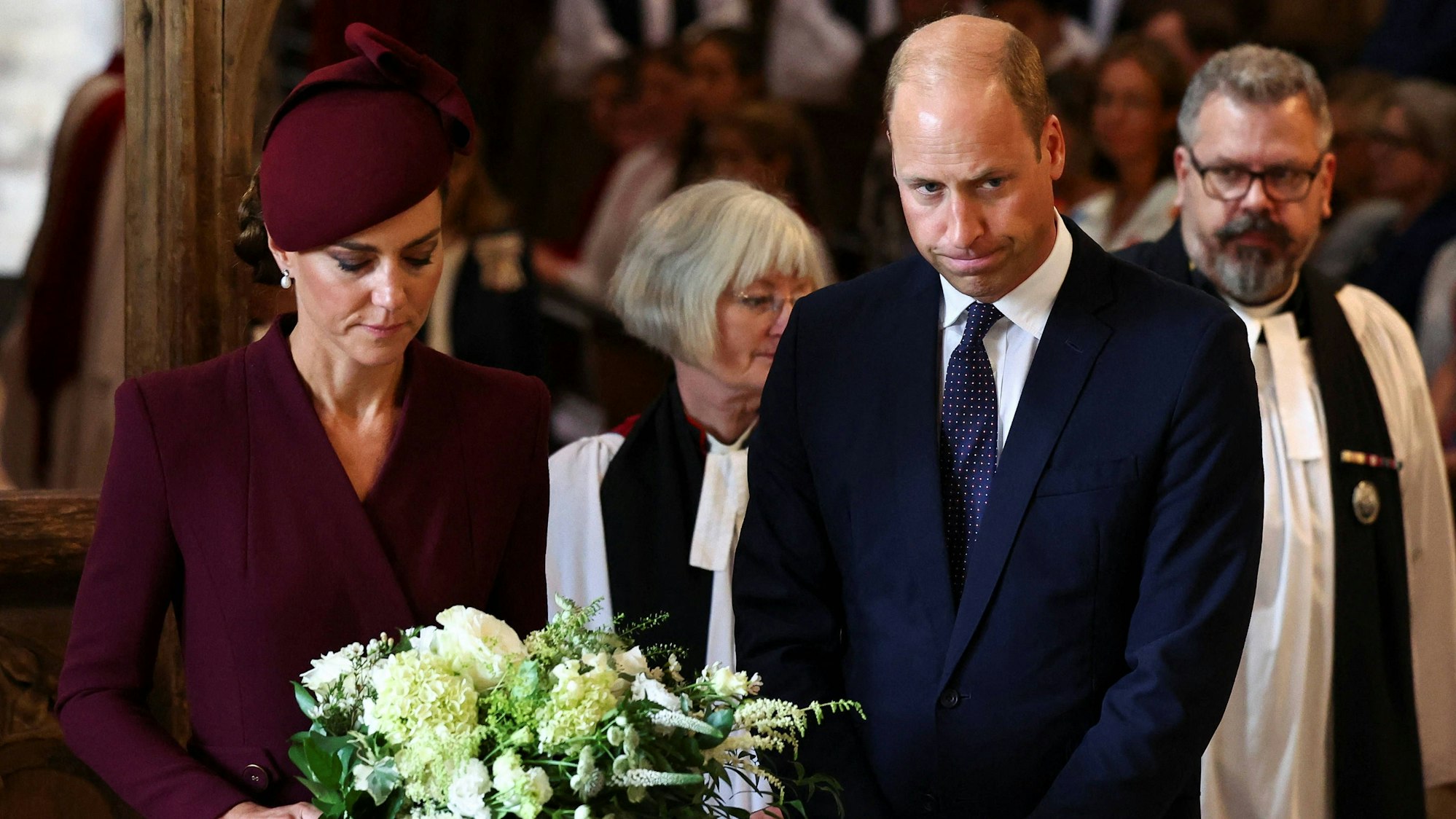Prinzessin Kate und Prinz William bei einem Auftritt.