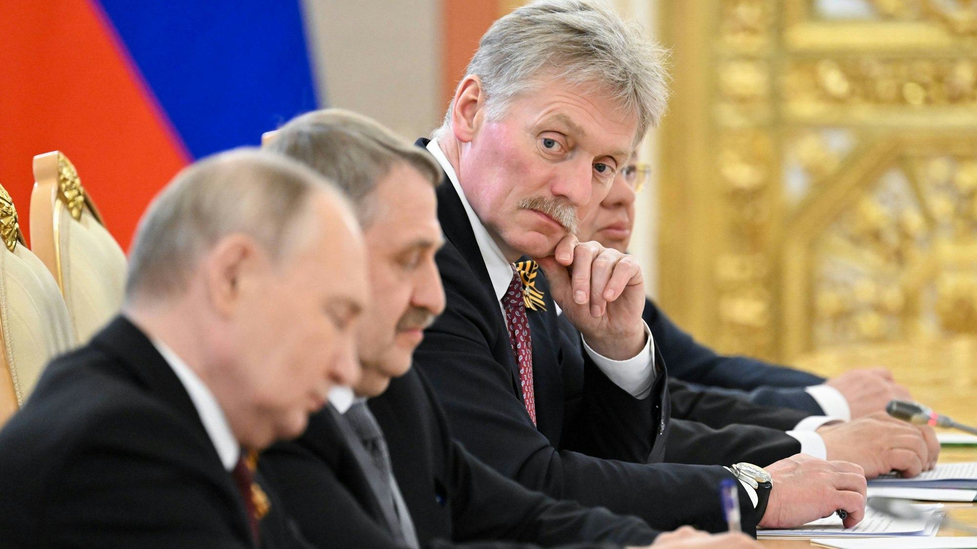 Kremlsprecher Dmitri Peskow hat die Überlegungen von Olaf Scholz über eine diplomatische Lösung für Russlands Krieg gegen die Ukraine zurückgewiesen. (Archivbild)