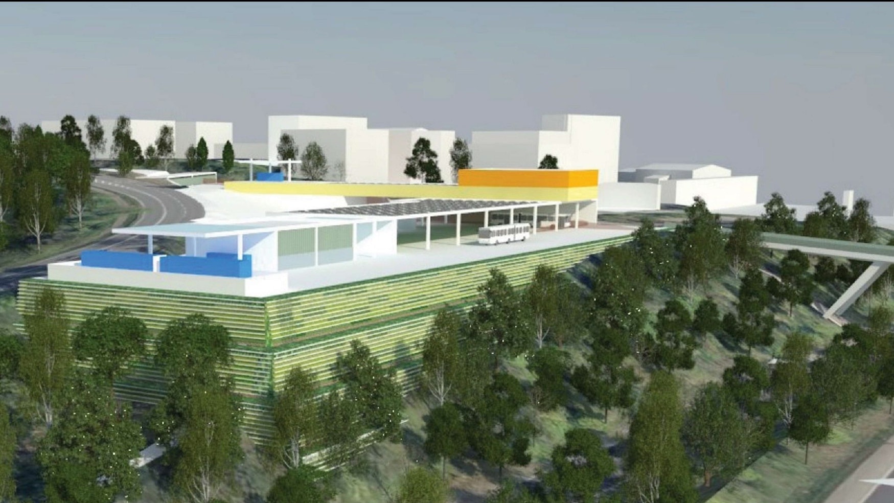 Der Grüne Mobilhof bei Moitzfeld in einer Animation.