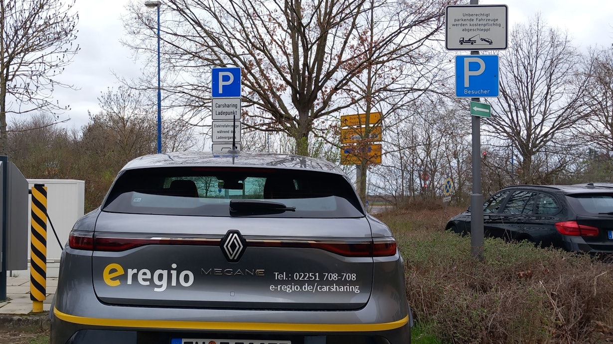 29.03.2023 Ladestation für E-Autos am GTZ in Rheinbach