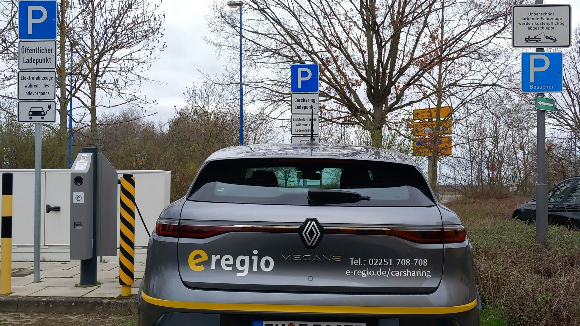 29.03.2023 Ladestation für E-Autos am GTZ in Rheinbach