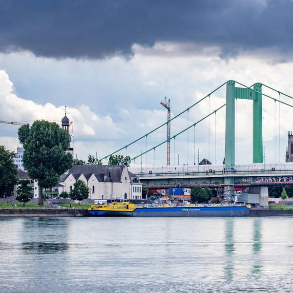 10.07.2024
Köln, NRW
Blick auf die Mülheimer Brücke
