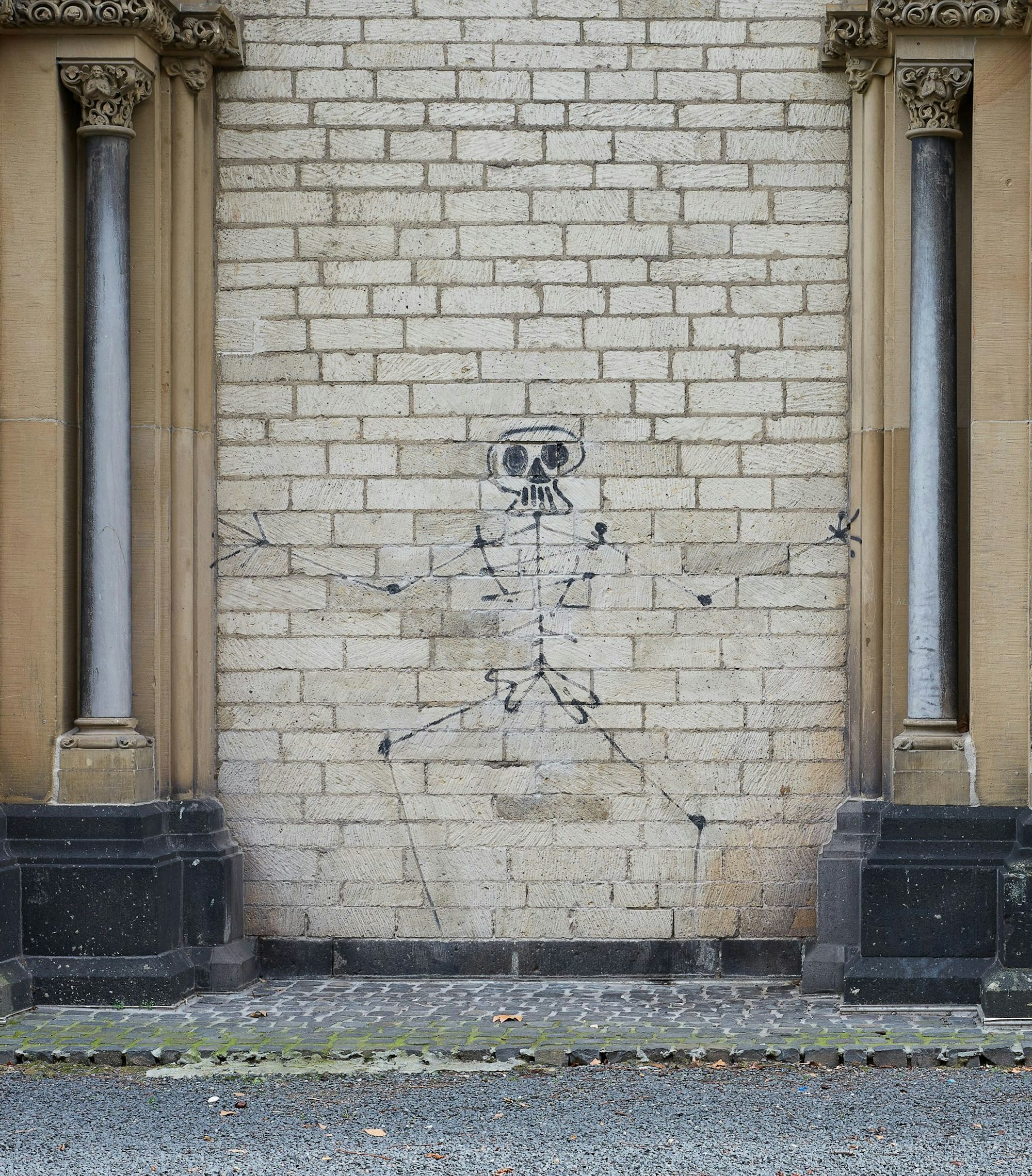 Kunstwerk von Harald Naegeli