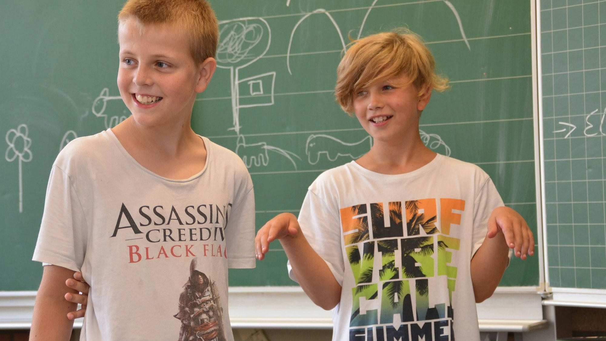 Zum Programm an der Roseggerschule gehören immer wieder auch Aktionstage, an denen zum Beispiel Rollenspiele den Kindern und Jugendlichen schwerwiegende Themen leicht vermitteln. Der Zweckverband der Förderschulen bezeichnet die Schule als „unfassbar wertvoll“ für Oberbergs Bildungslandschaft.