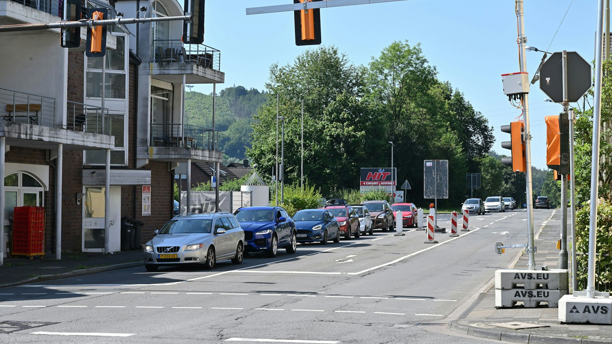 Untereschbach. Wochenendsperrung der Autobahn A4