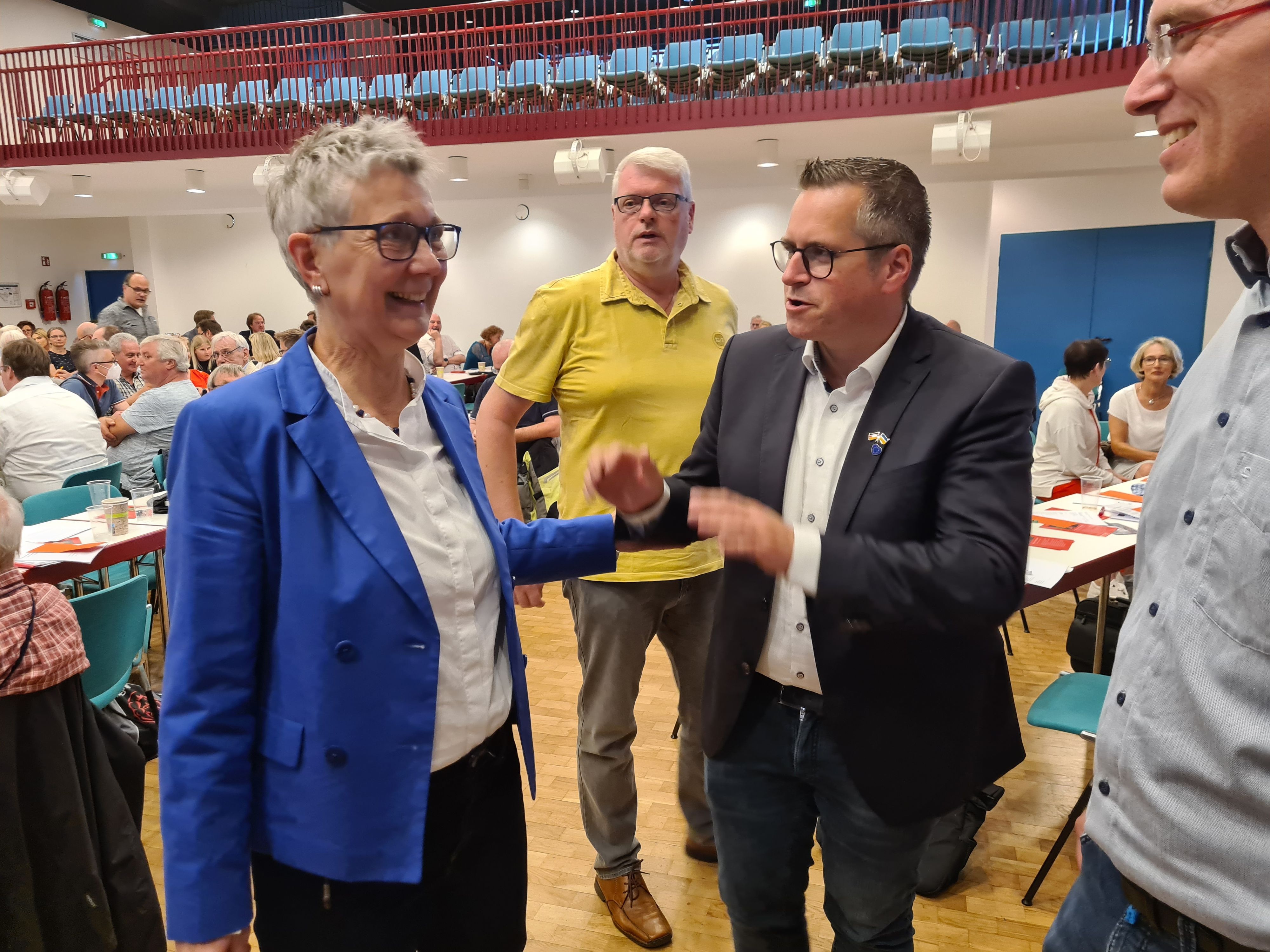Auf dem Foto ist die scheidende SPD-Vorsitzende in Rhein-Erft, Heike Steinhäuser, zu sehen.