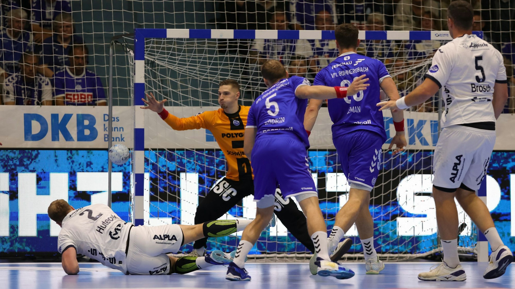 Zu sehen ist eine Szene aus dem Handball