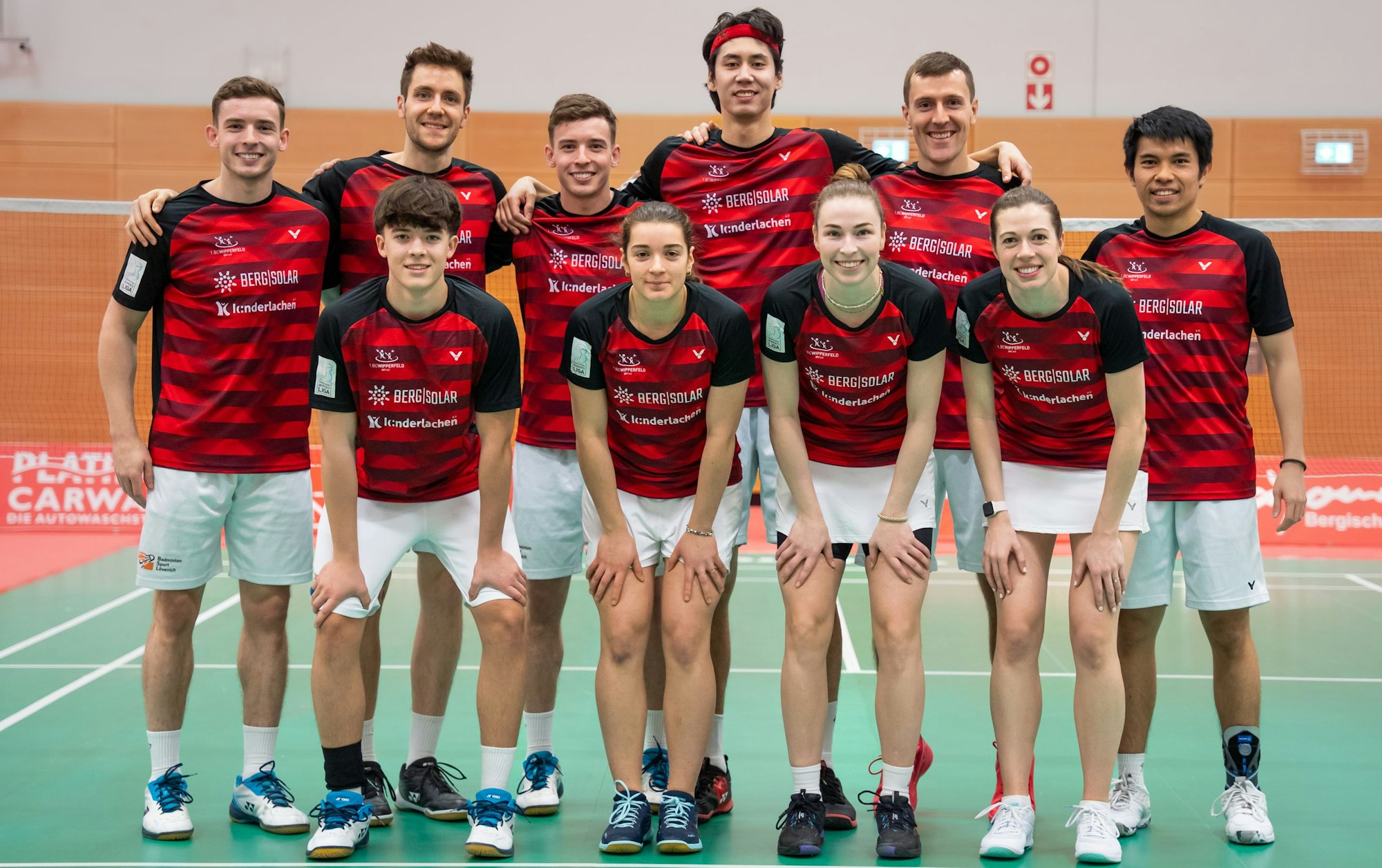 Mannschaftsfoto des 1. BC Wipperfeld