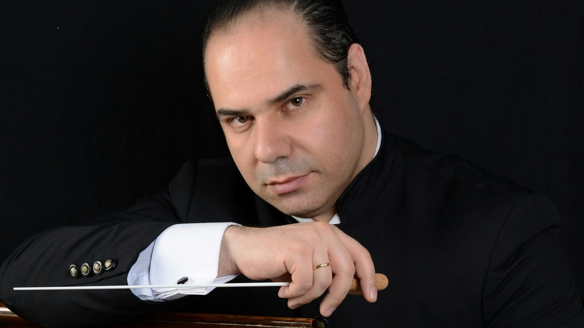 Ein Porträt des Musikers.