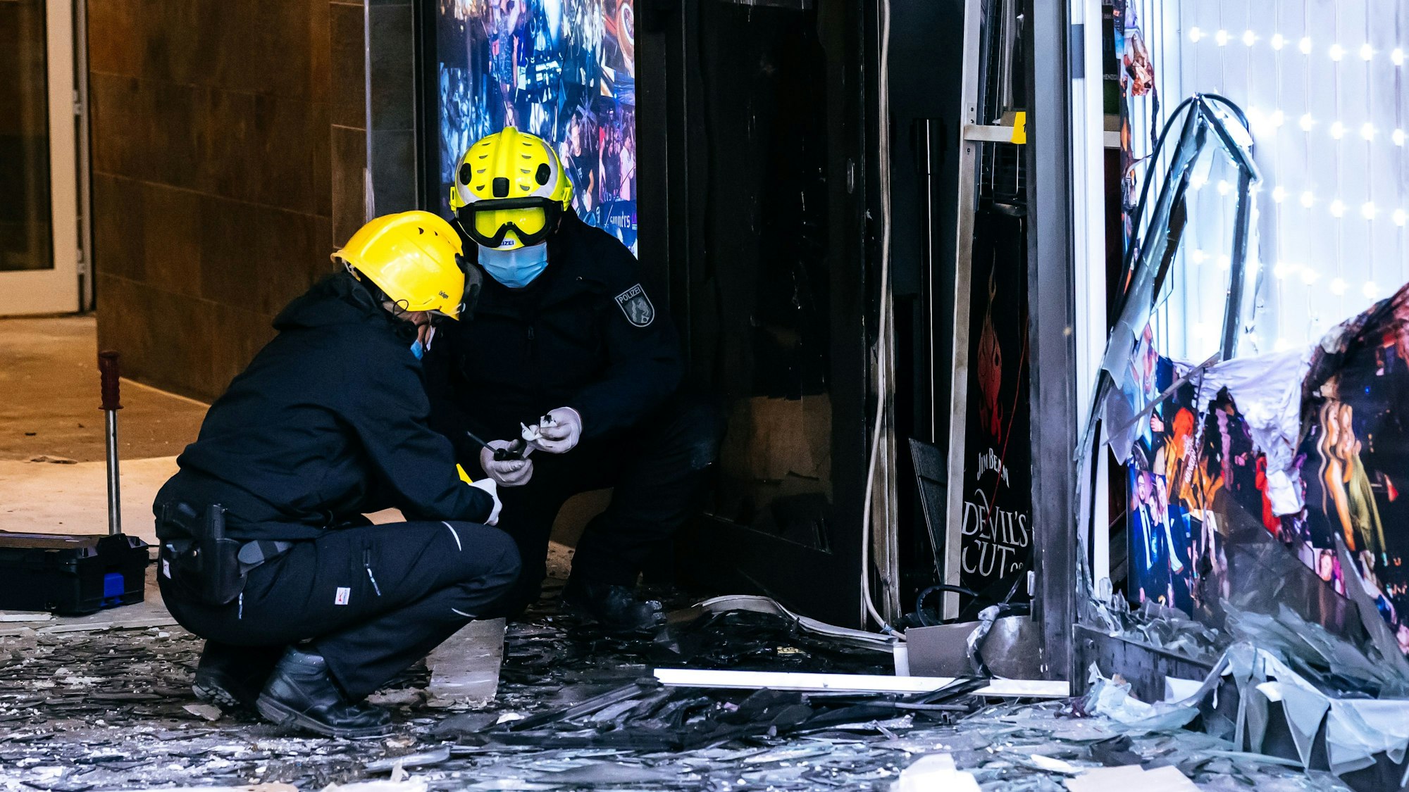 Explosion am Nachtclub Vanity in Köln