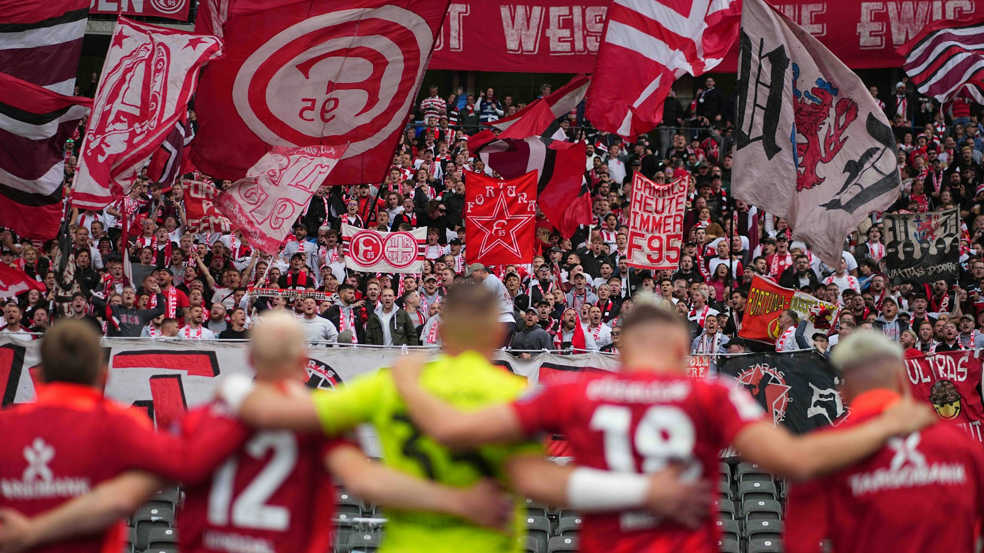 Fans der Fortuna Düsseldorf