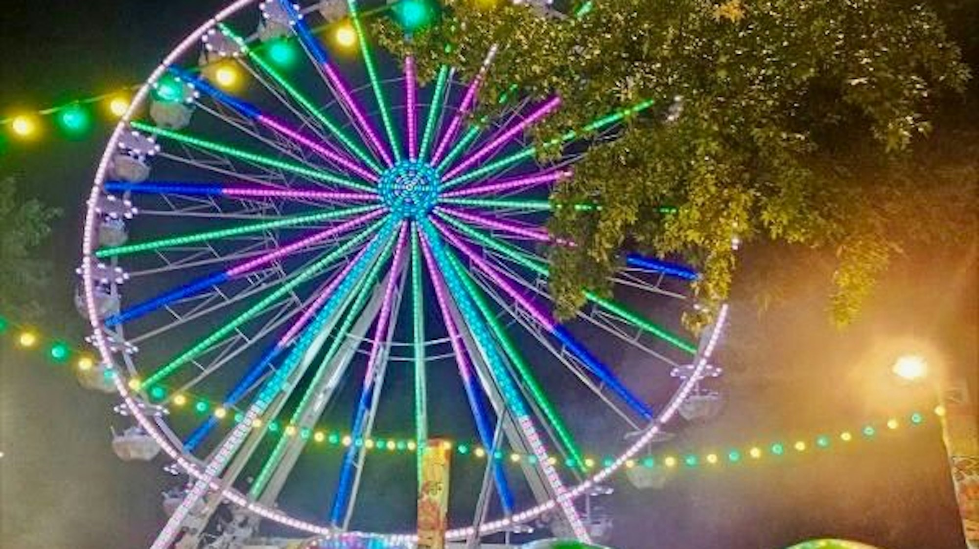 Auch in Junkersdorf dreht sich Ende September ein Riesenrad.