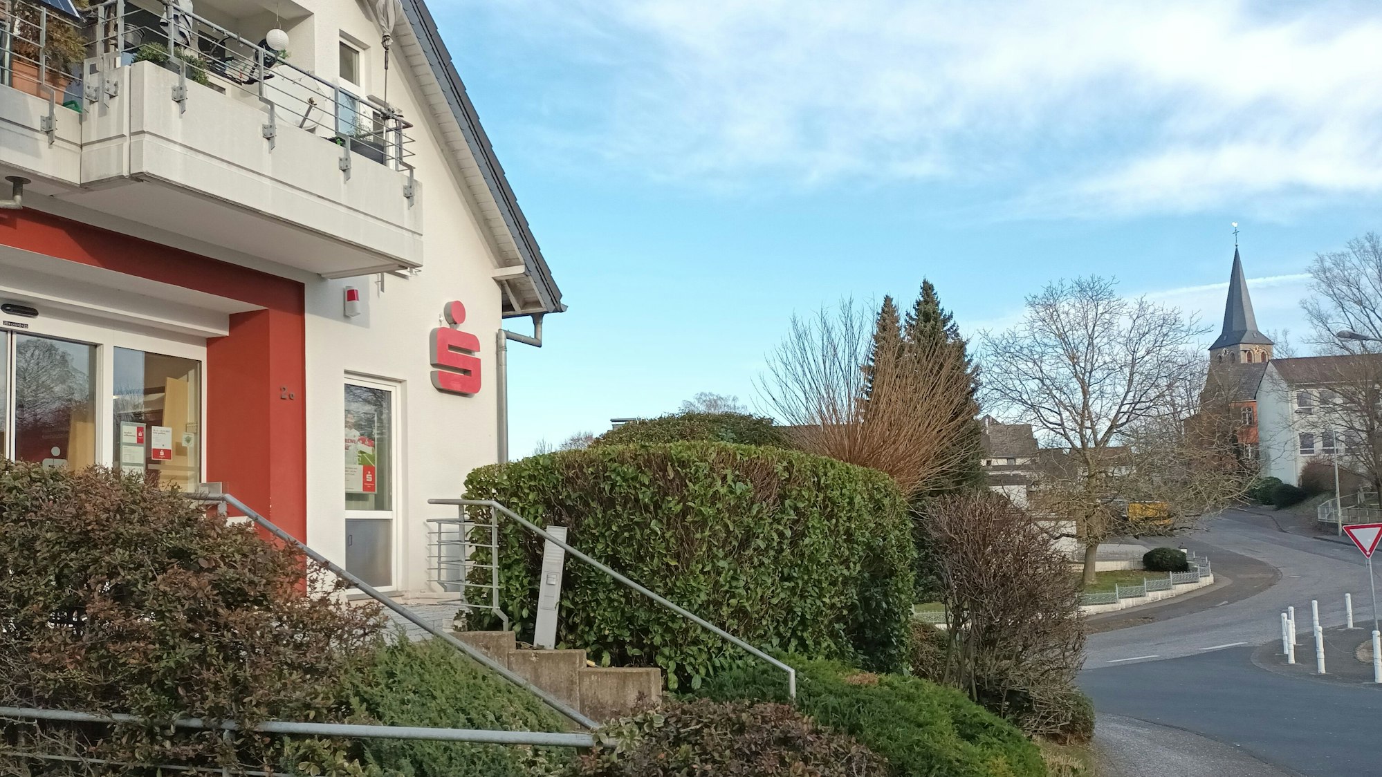 Eine Filiale der Kreissparkassen