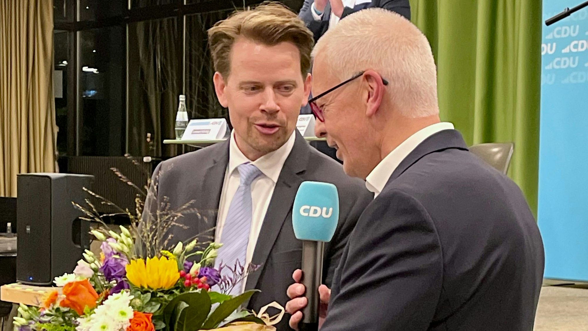 Arne von Boetticher mit Hermann-Josef Tebroke