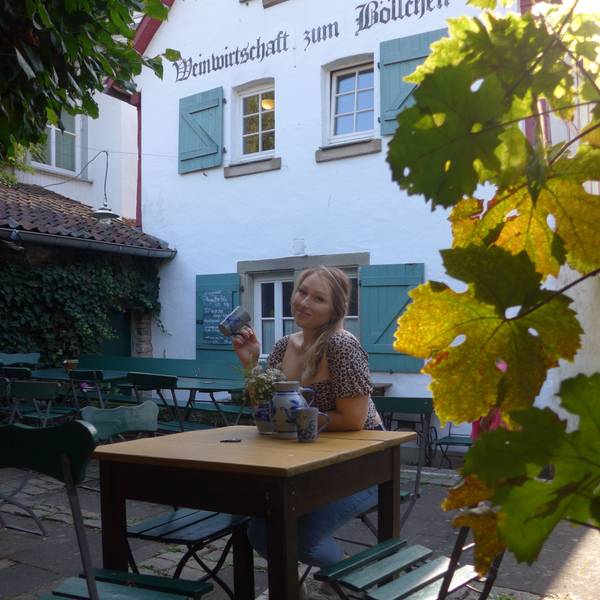 Judith Schüler bewirtet das Böllchen seit zweieinhalb Jahren.