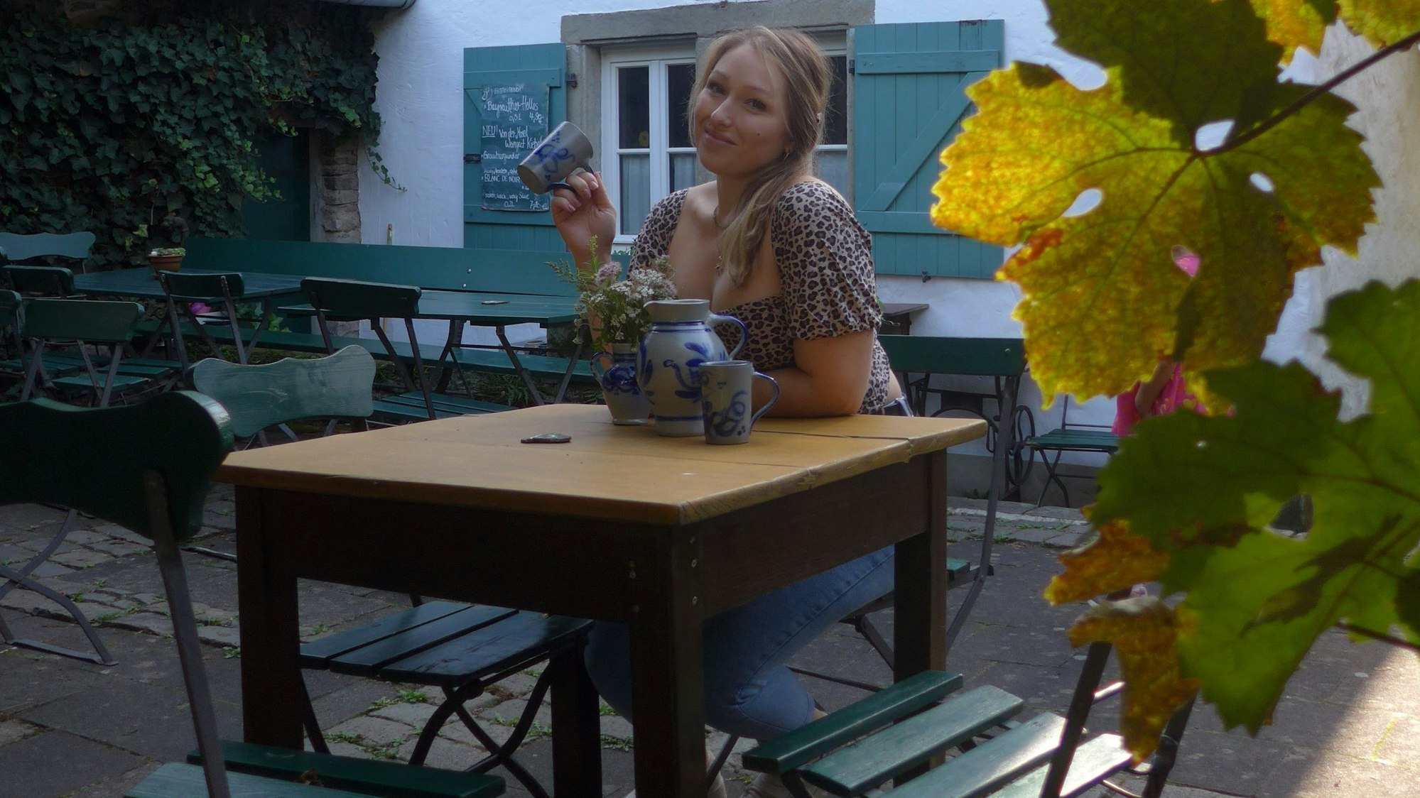 Judith Schüler bewirtet das Böllchen seit zweieinhalb Jahren.