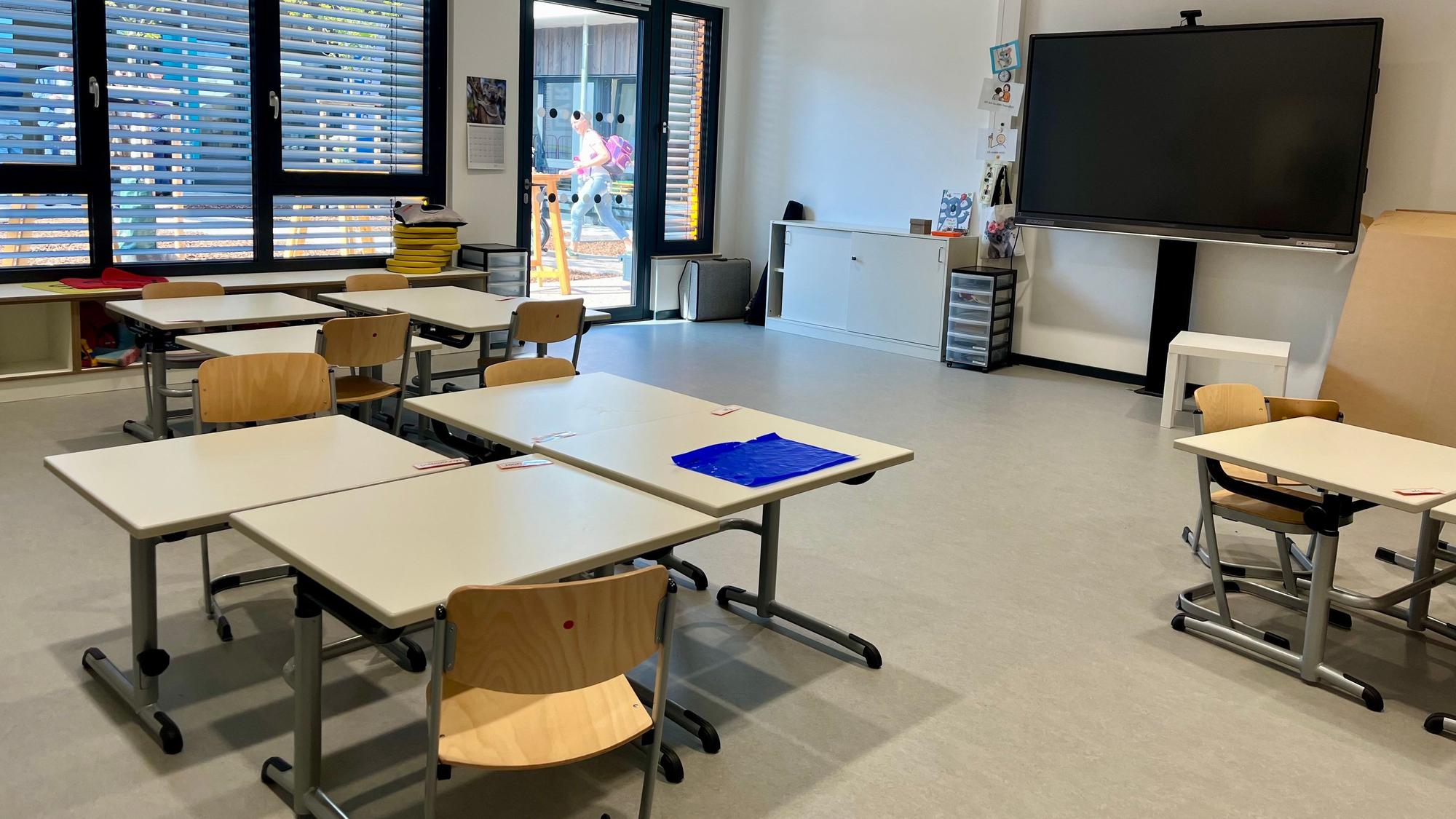 Blick in ein Klassenzimmer