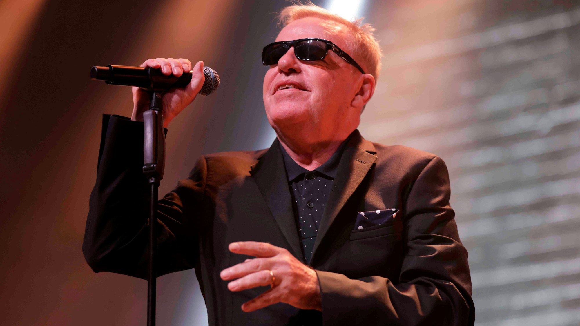 Die Band Madness mit Frontmann Graham McPherson im Palladium.