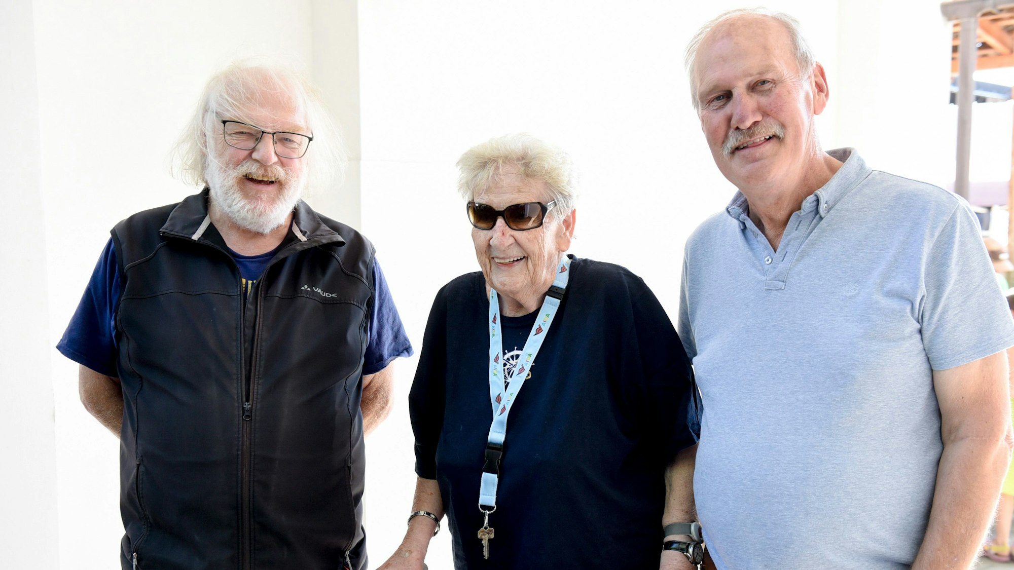 Bernd Bohlen, Heidemarie Buschmann und Franz Schmidt sparten nicht mit Kritik an der Umsetzung der Baumaßnahme.