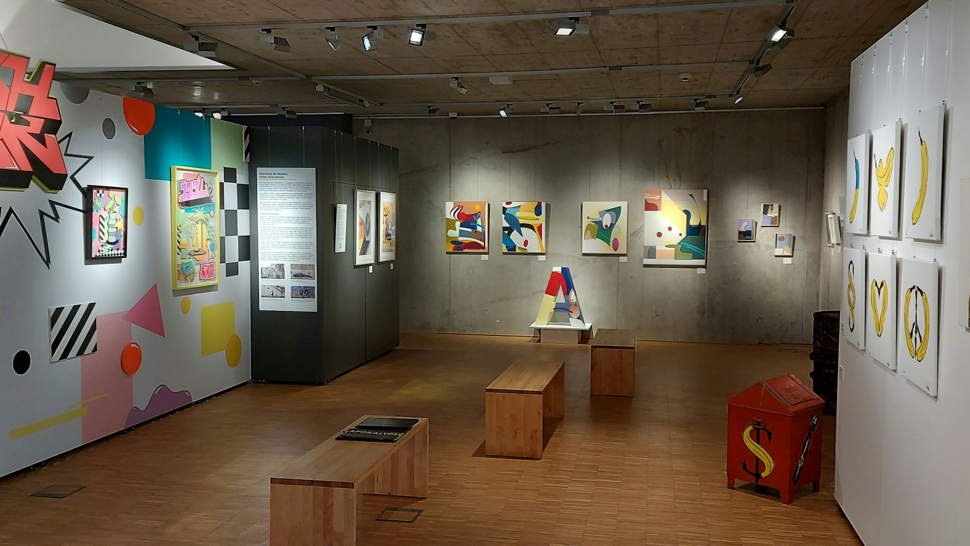 Blick in einen der Ausstellungsräume des Stadtmuseums Euskirchen.