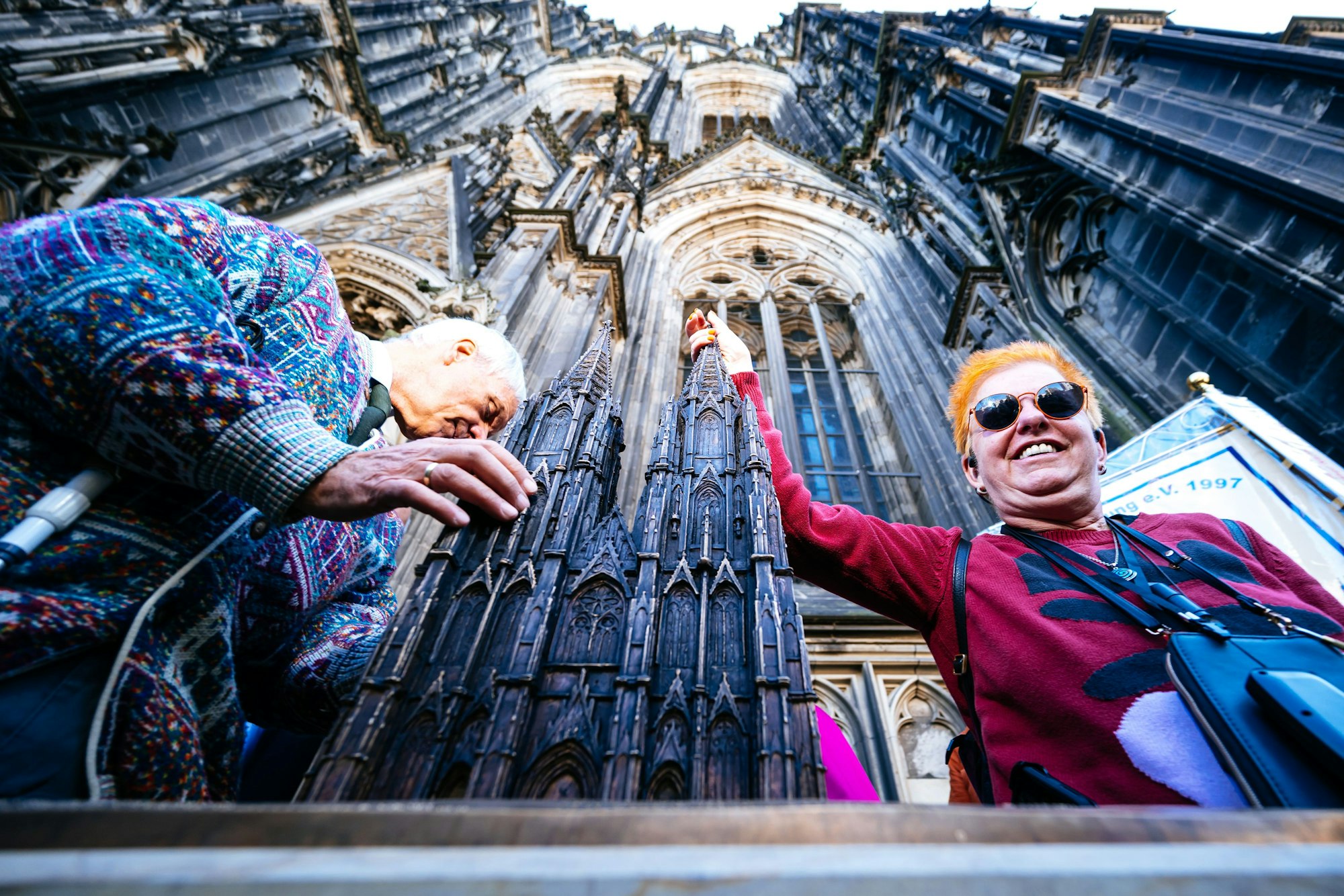 Vorstellung des neuen Bronze-Tastmodells.