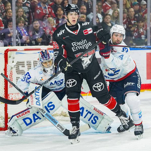 Sorgt in diesen Tagen für Furore: Haie-Jungprofi Marco Münzenberger