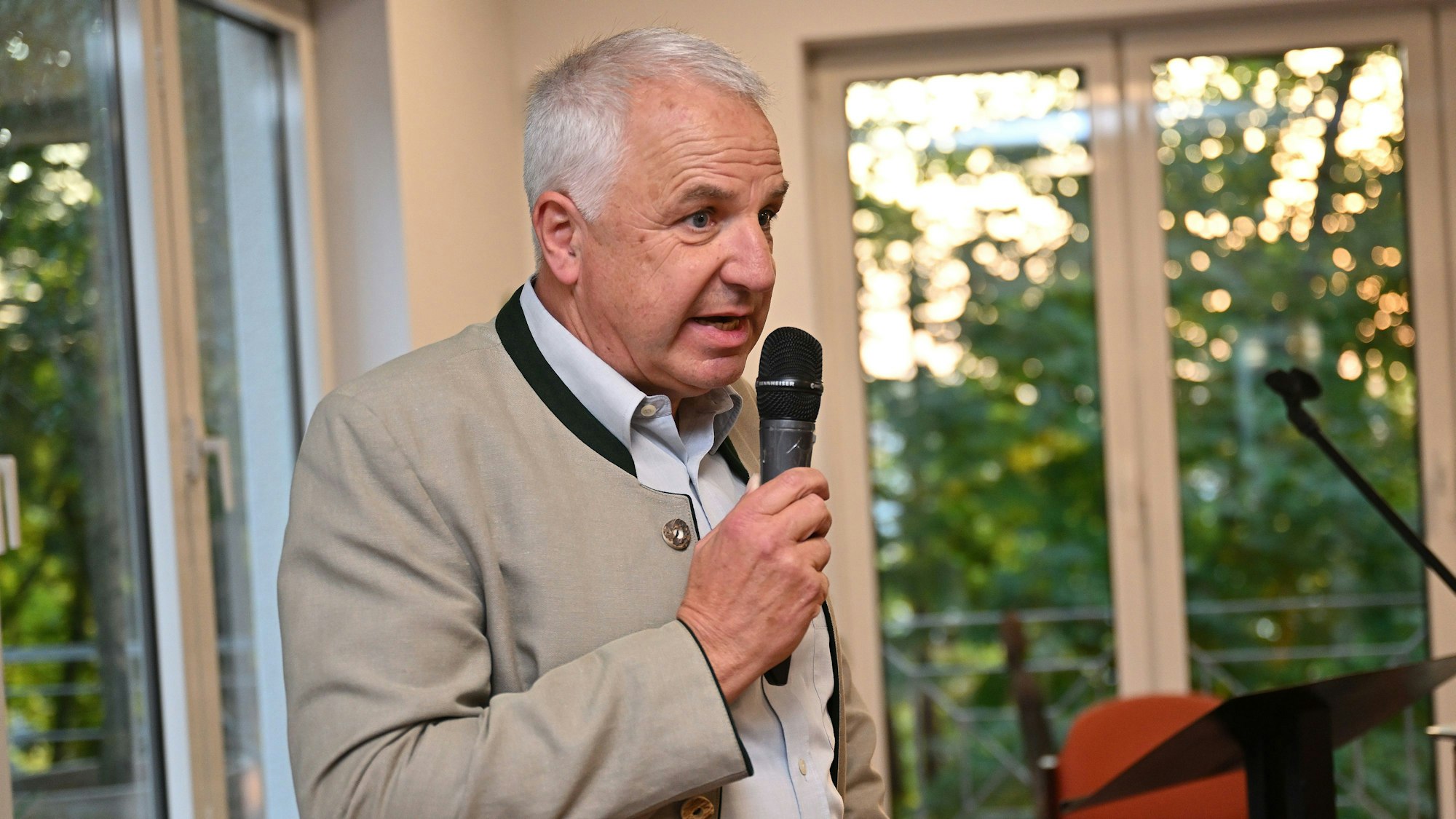 Das Foto zeigt den Kreisvorsitzenden Rainer Deppe.