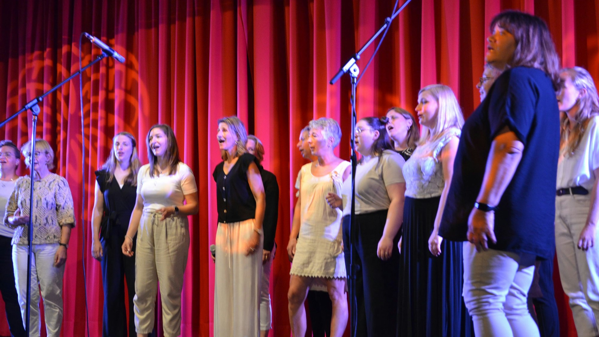 Die Sängerinnen der Tonart überzeigten nicht nur bei der Mouthpercussion.