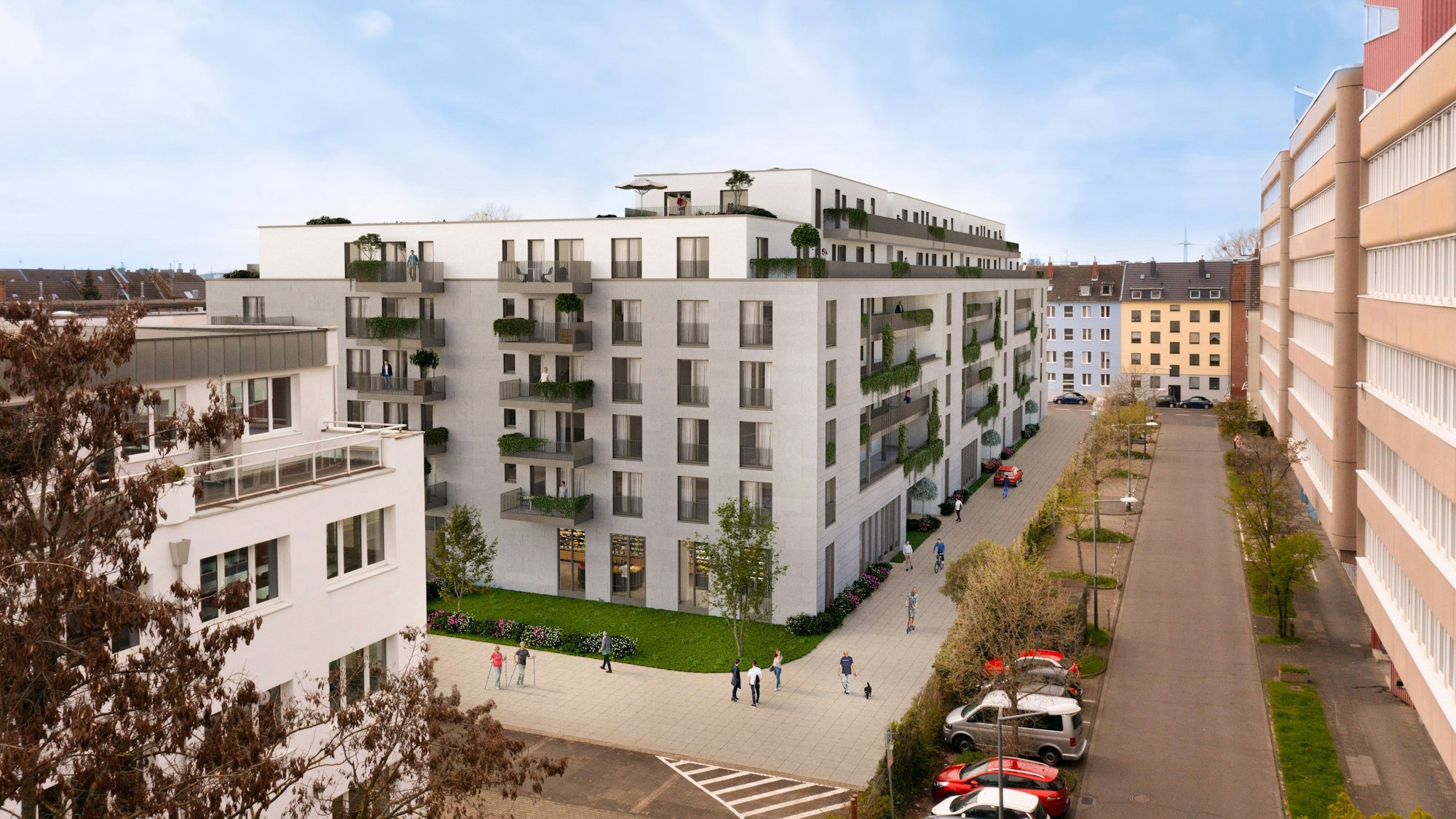 Wo heute der Lidl-Mark am Höninger Weg in Zollstock steht, sollen in den nächsten Jahren Wohnungen errichtet werden.